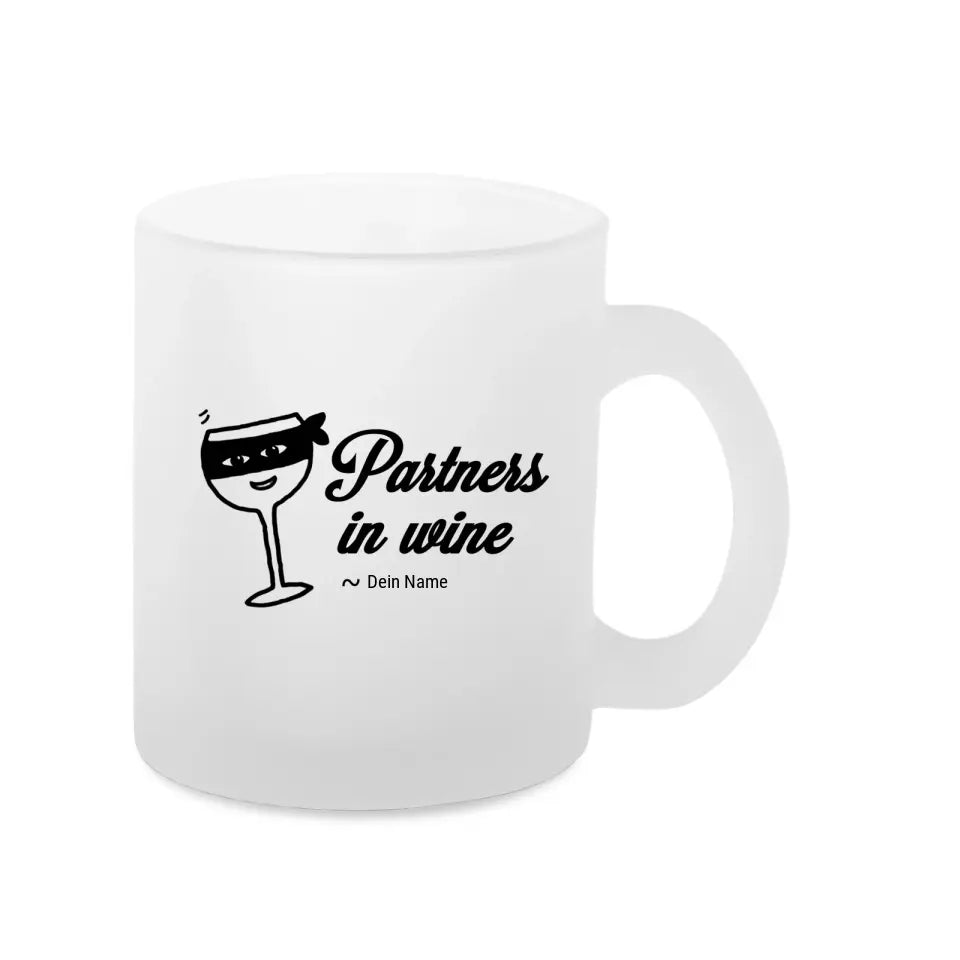 PARTNERS IN WINE - Personalisierbare Tasse
