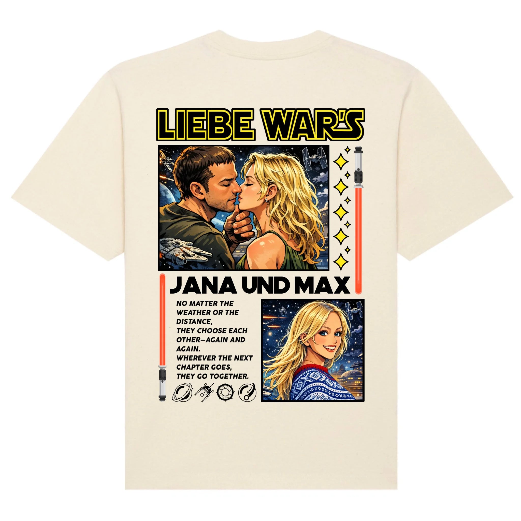 mockup shirt back natural