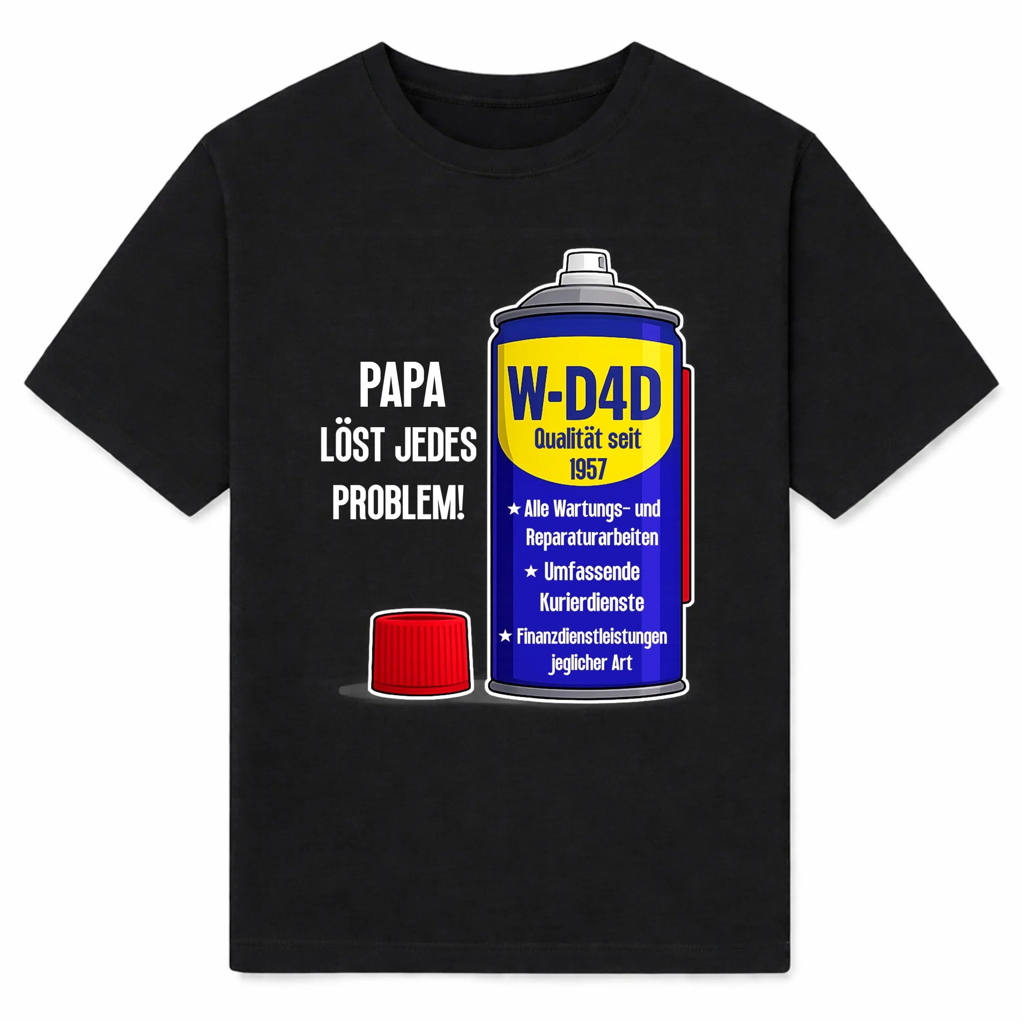 shirt black front
