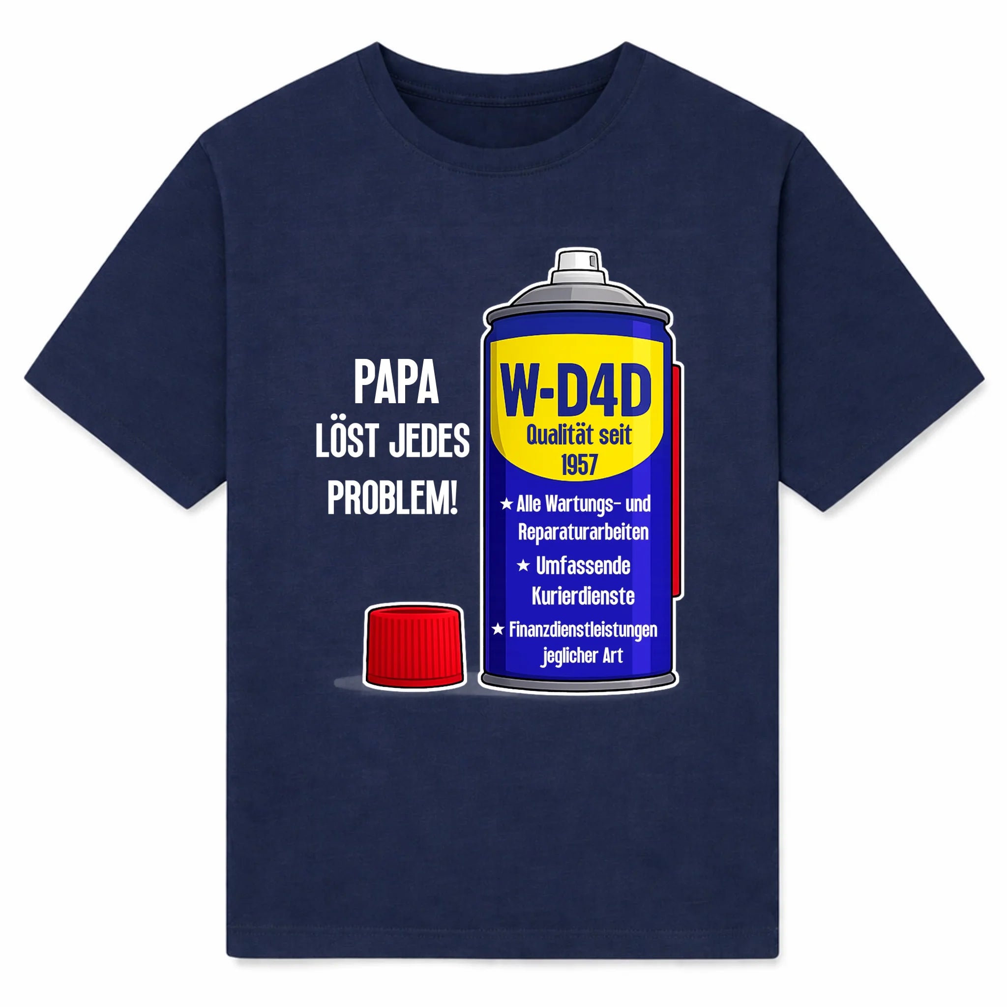 shirt front navy