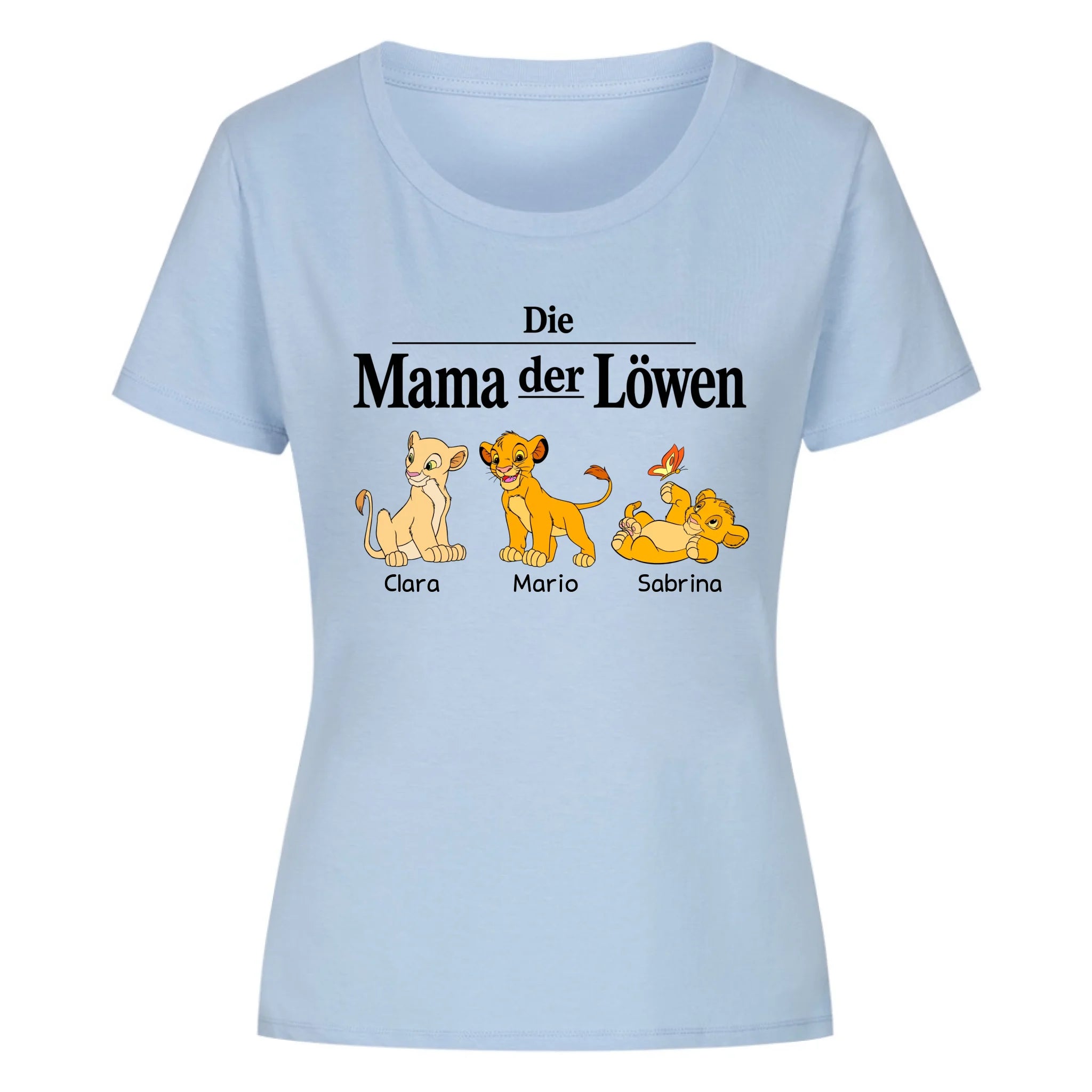 MAMA DER LÖWEN - Personalisierbares T-Shirt