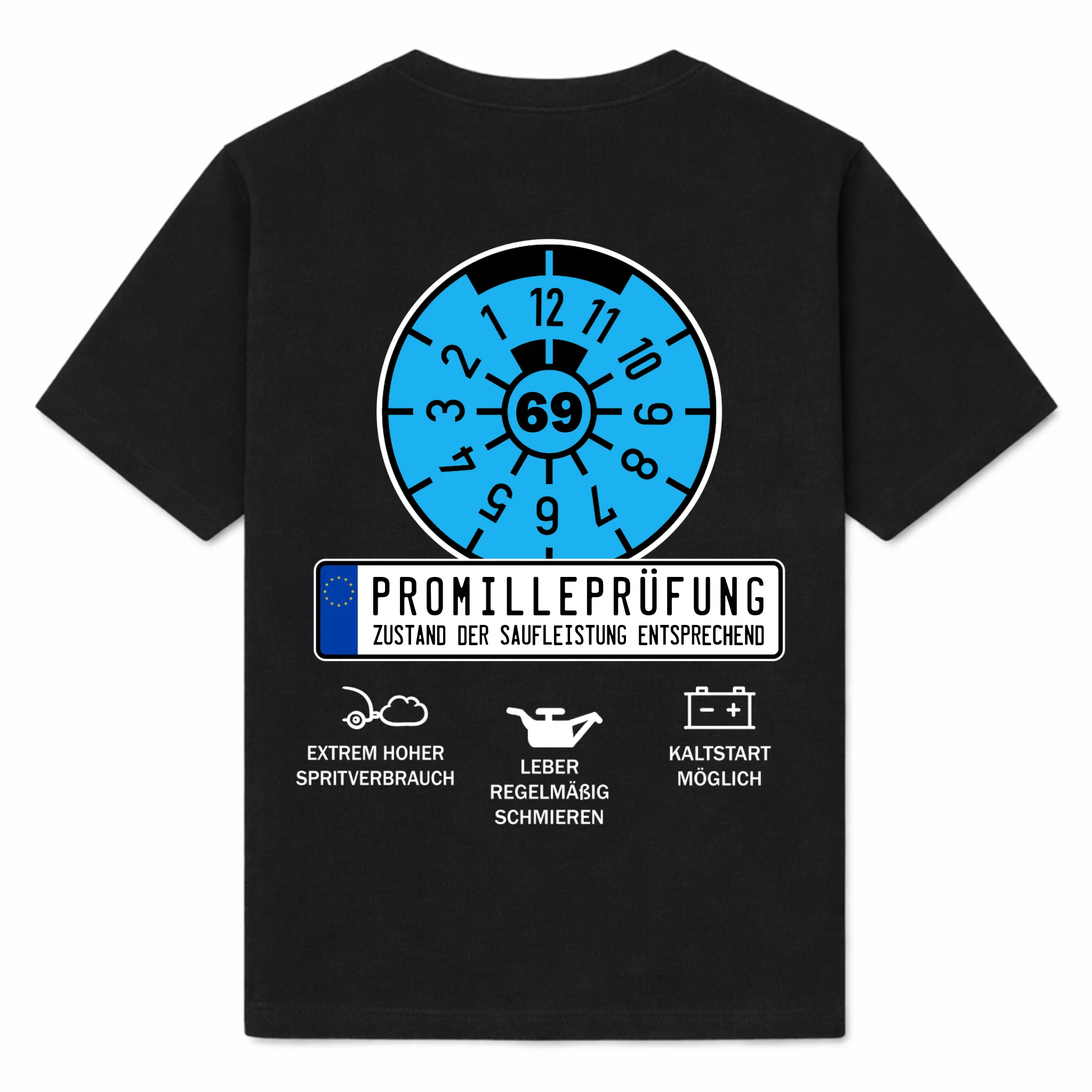 tee white black