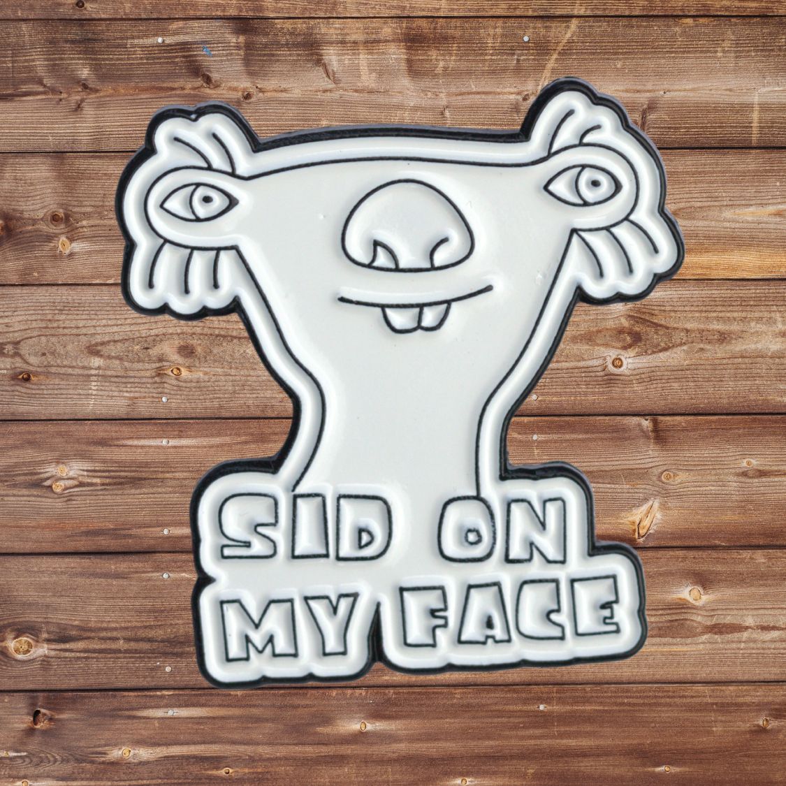 SID ON MY FACE - Trachten-Anstecker