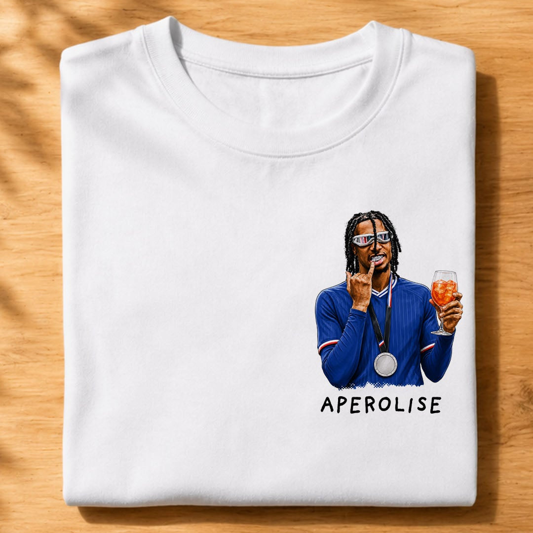 APEROLISE LOGO - T-shirt unisexe haut de gamme