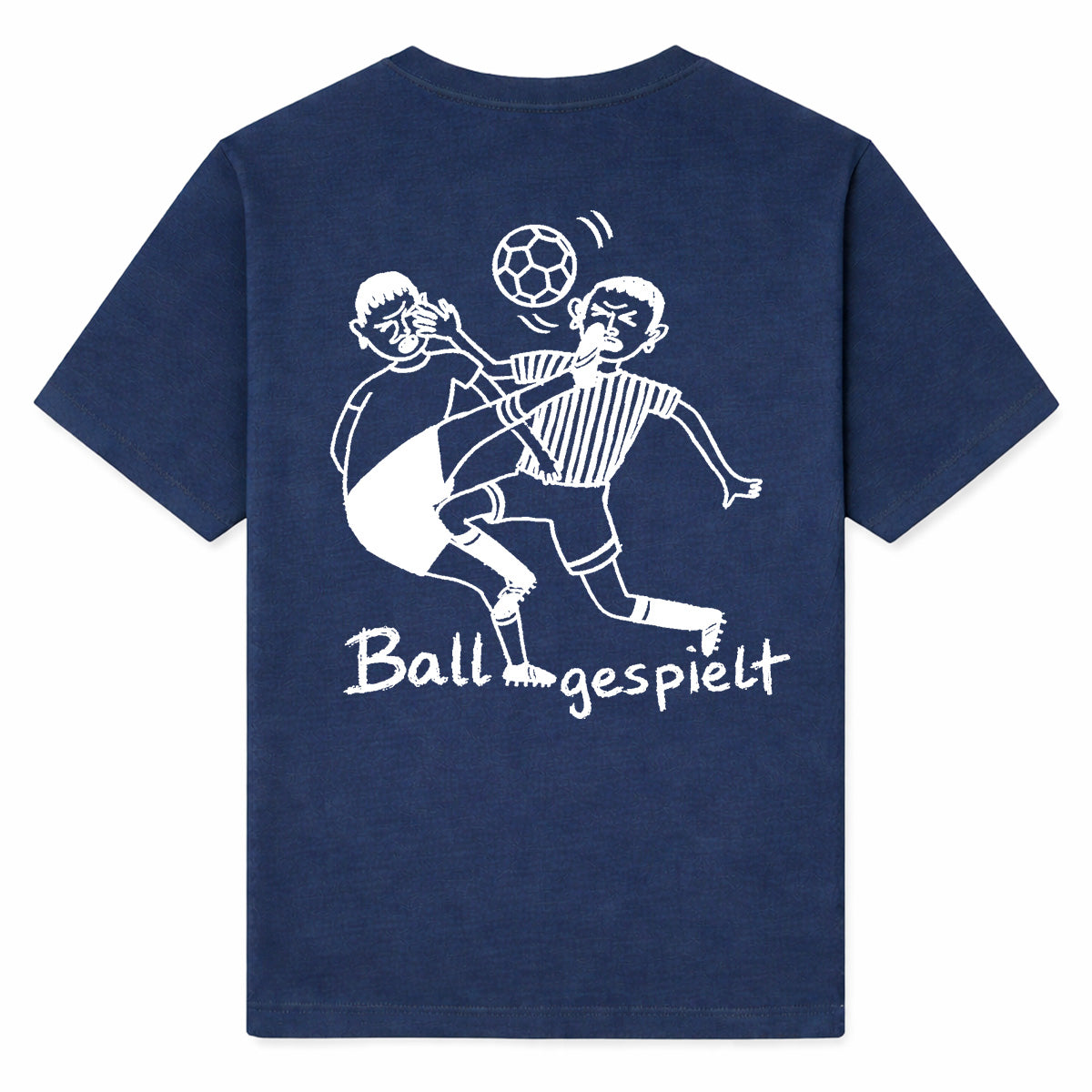 BALL GESPIELT - Premium T-Shirt Backprint