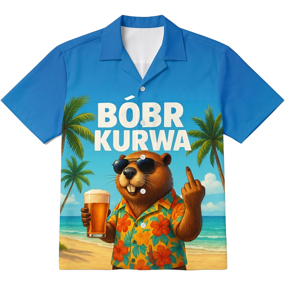 BOBR KURWA SUMMER EDITION - Premium Hawaiihemd