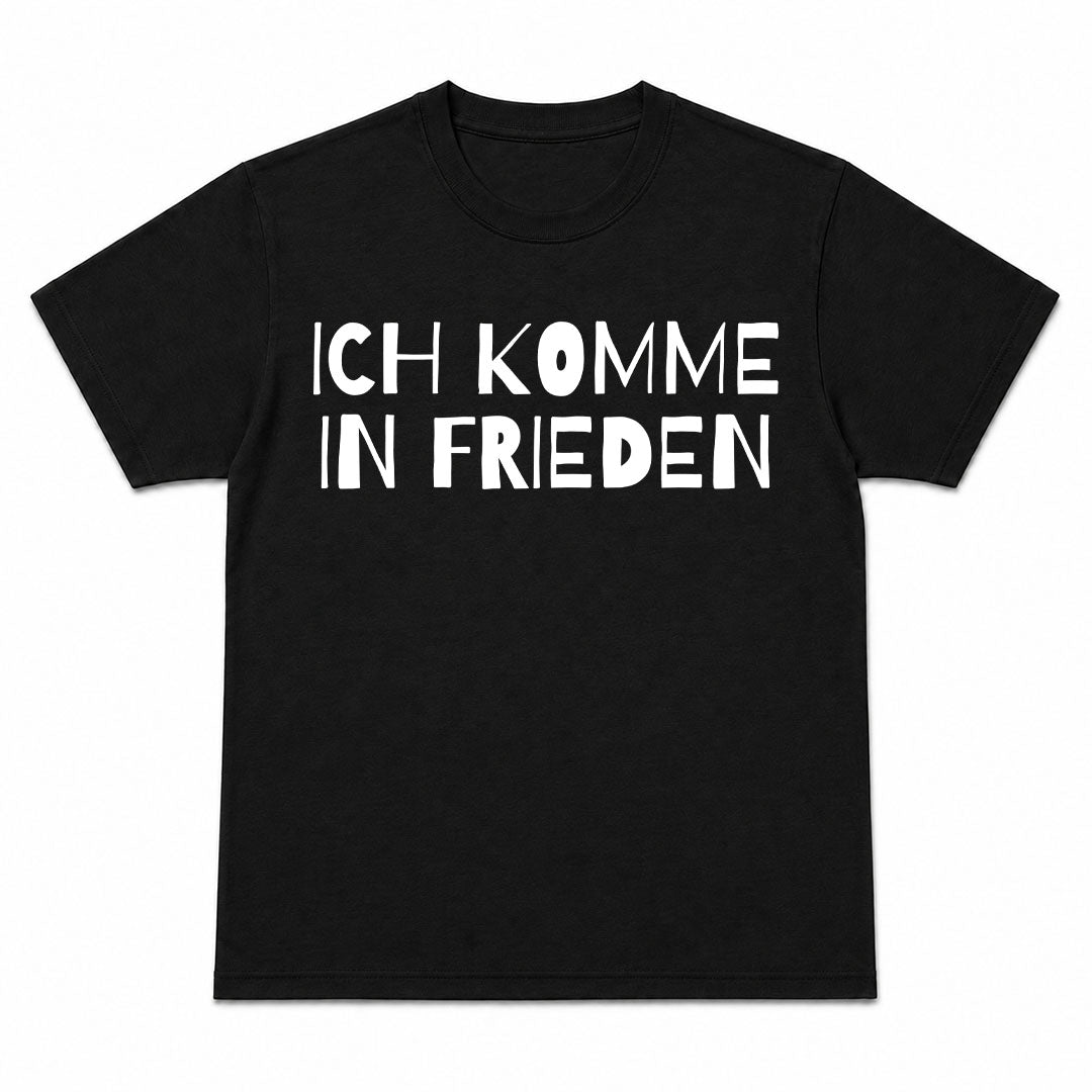 ICH KOMME IN FRIEDEN - Premium T-Shirt Unisex