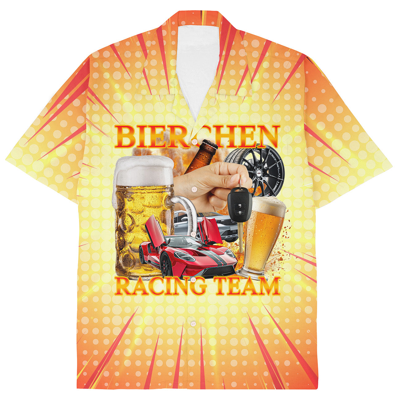 BIERCHEN RACING TEAM - Hawaiihemd