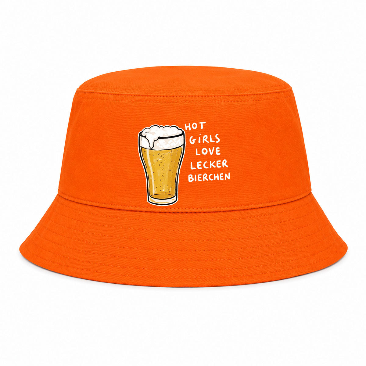 HOT GIRLS LOVE LECKER BIERCHEN - Bucket Hat