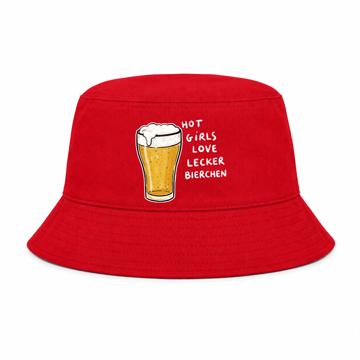 HOT GIRLS LOVE LECKER BIERCHEN - Bucket Hat