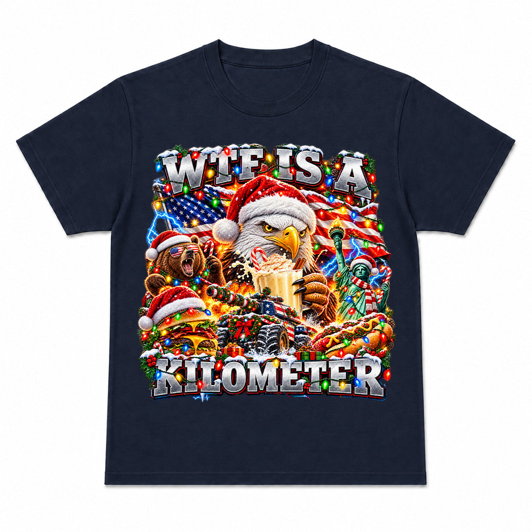 KILOMETER - T-Shirt Premium Unisexe