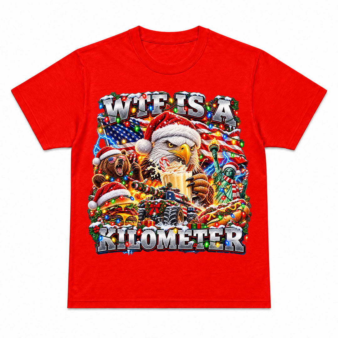 KILOMETER - T-Shirt Premium Unisexe