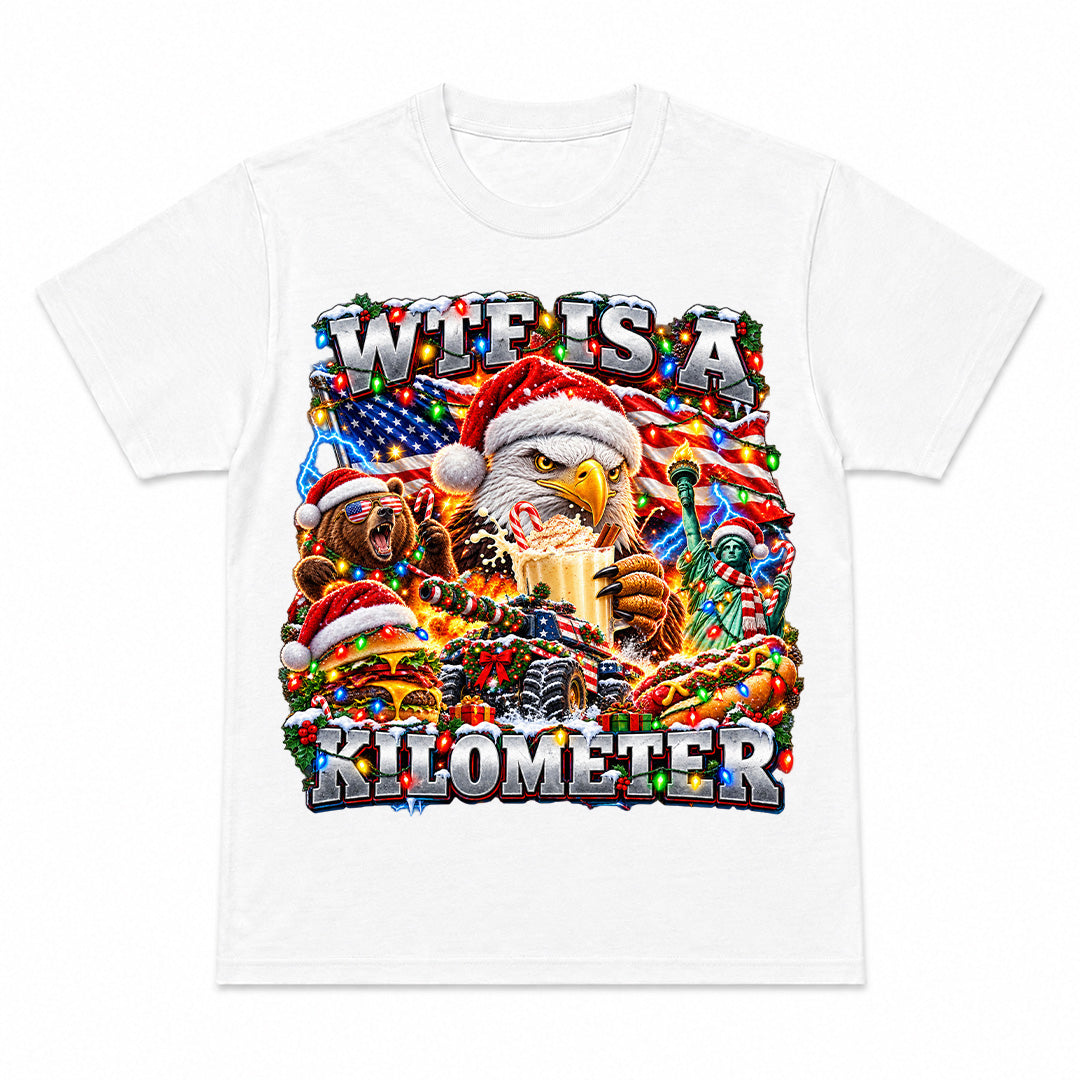 KILOMETER - T-Shirt Premium Unisexe