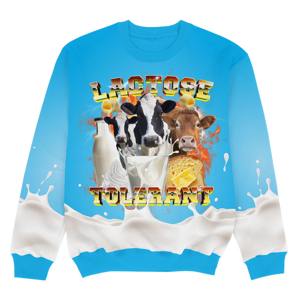 LACTOSE TOLERANT - Christmas Ugly Sweater