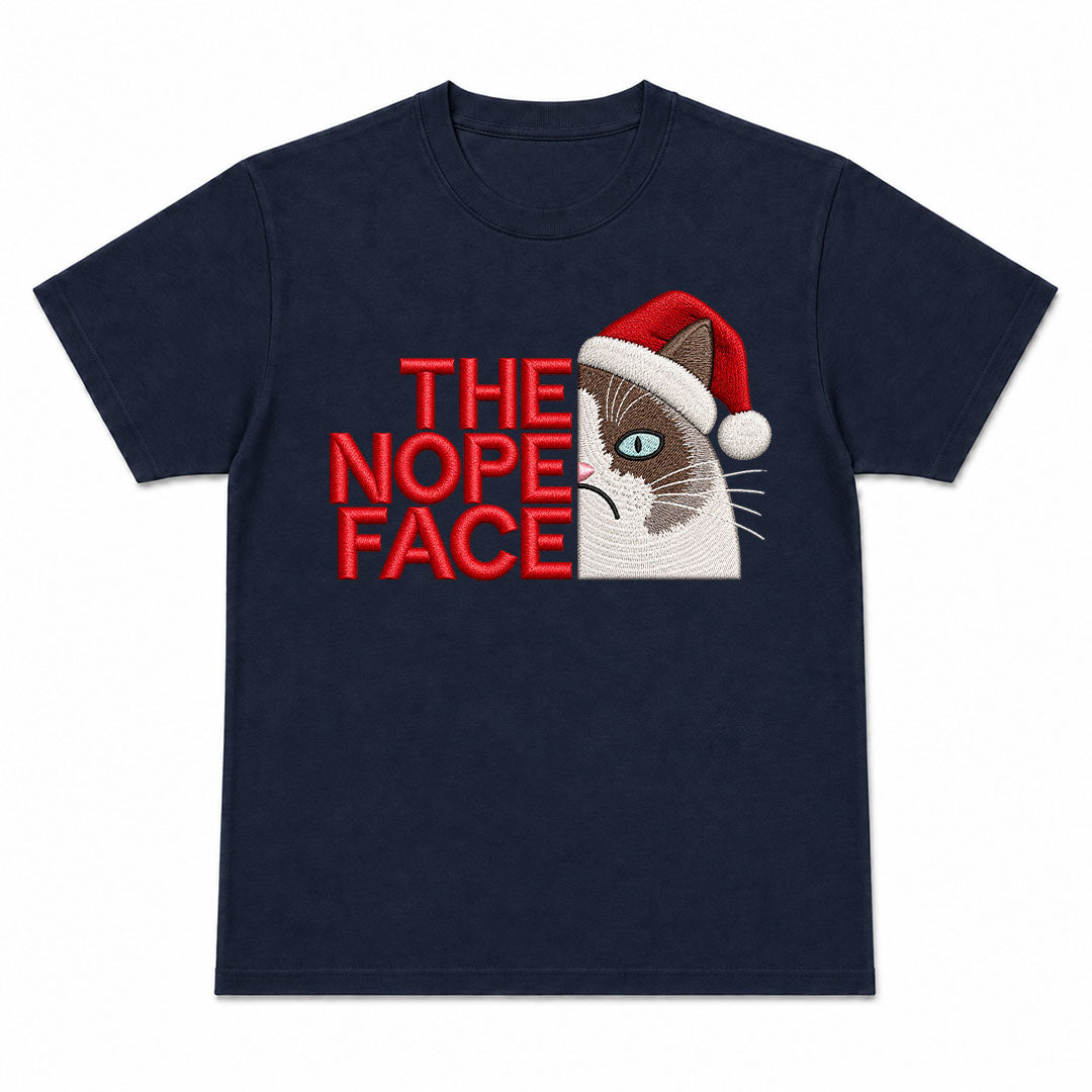 THE NOPE FACE - T-Shirt de Noël