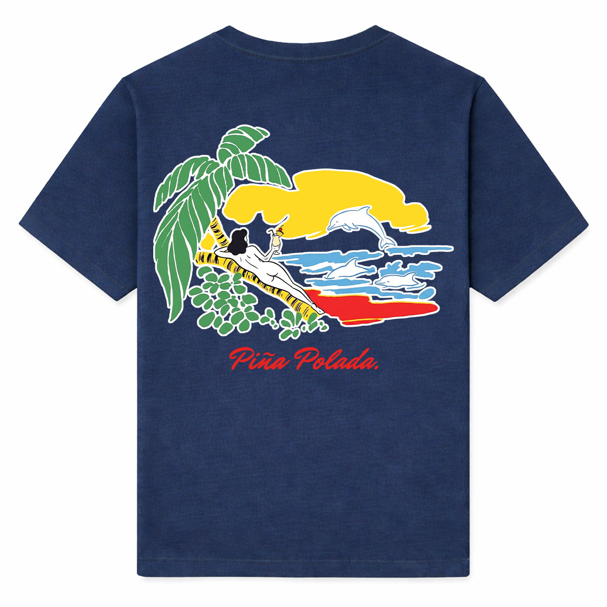 PINA POLADA - Premium T-Shirt Backprint