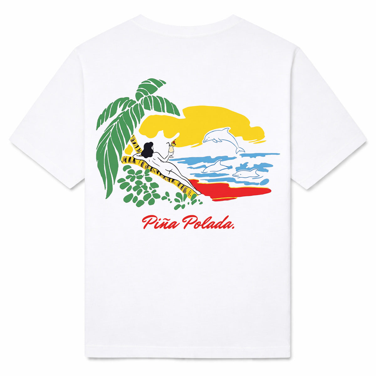 PINA POLADA - Premium T-Shirt Backprint