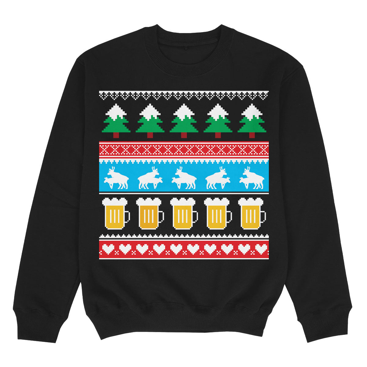 REINDEER PATTERN - Premium Sweater