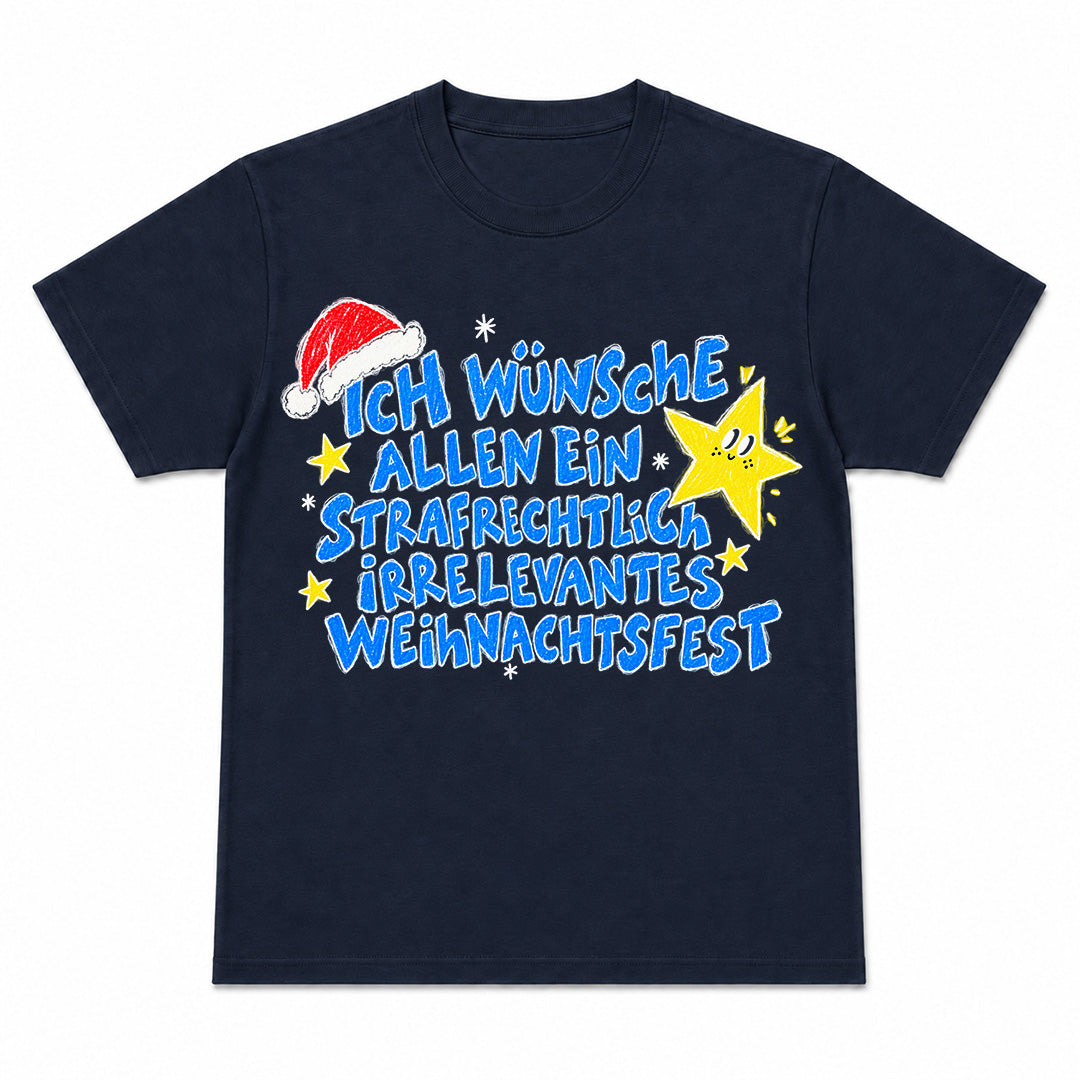 STRAFRECHTLICH IRRELEVANTES WEIHNACHTSFEST - Premium T-Shirt
