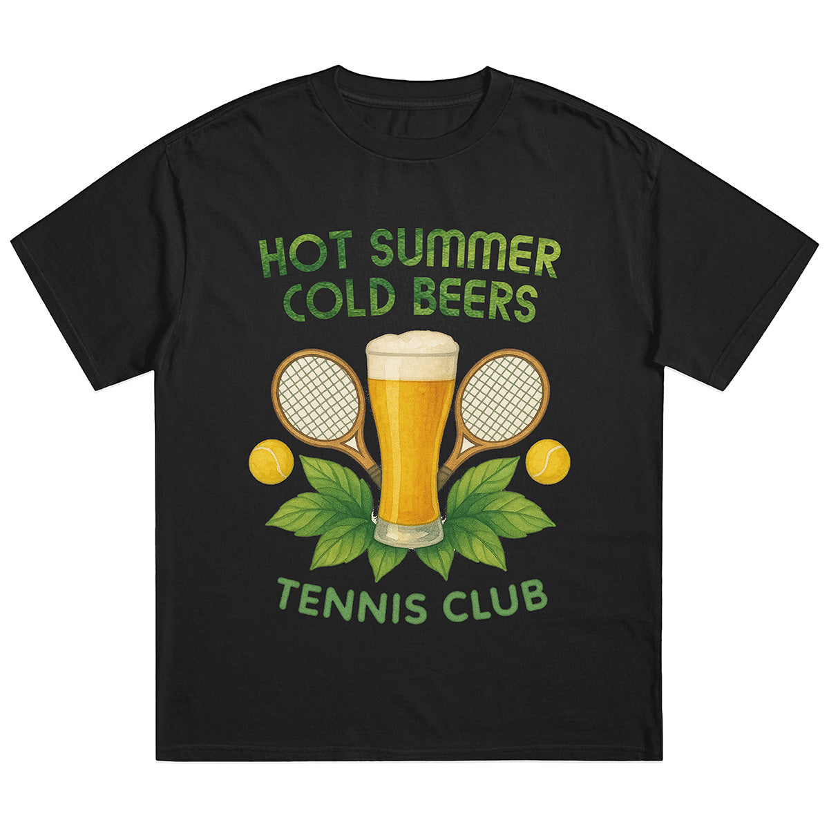 HOT SUMMER COLD BEERS - Premium T-Shirt Unisex