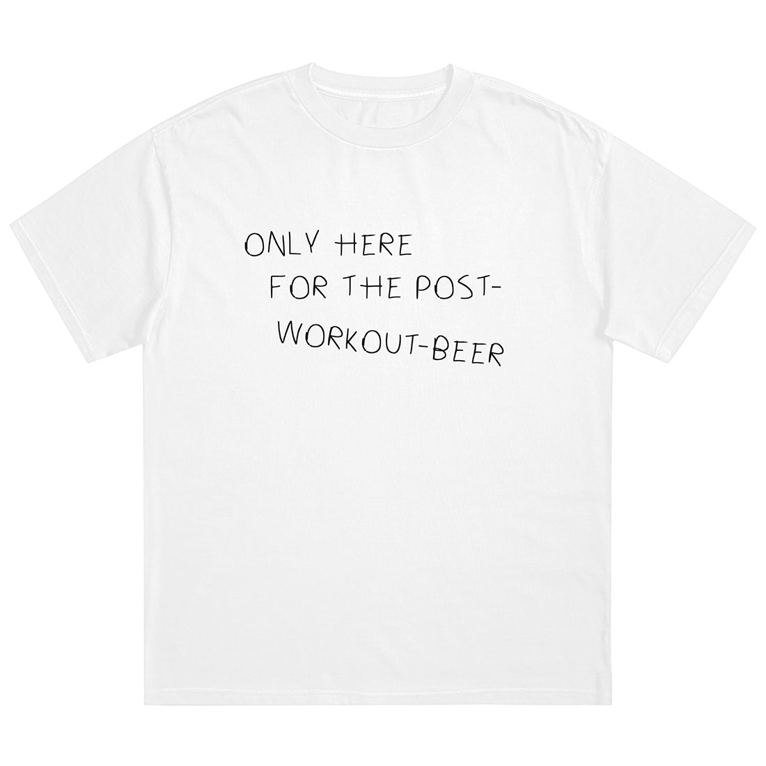 POST WORKOUT BEER - Premium Shirt Unisex
