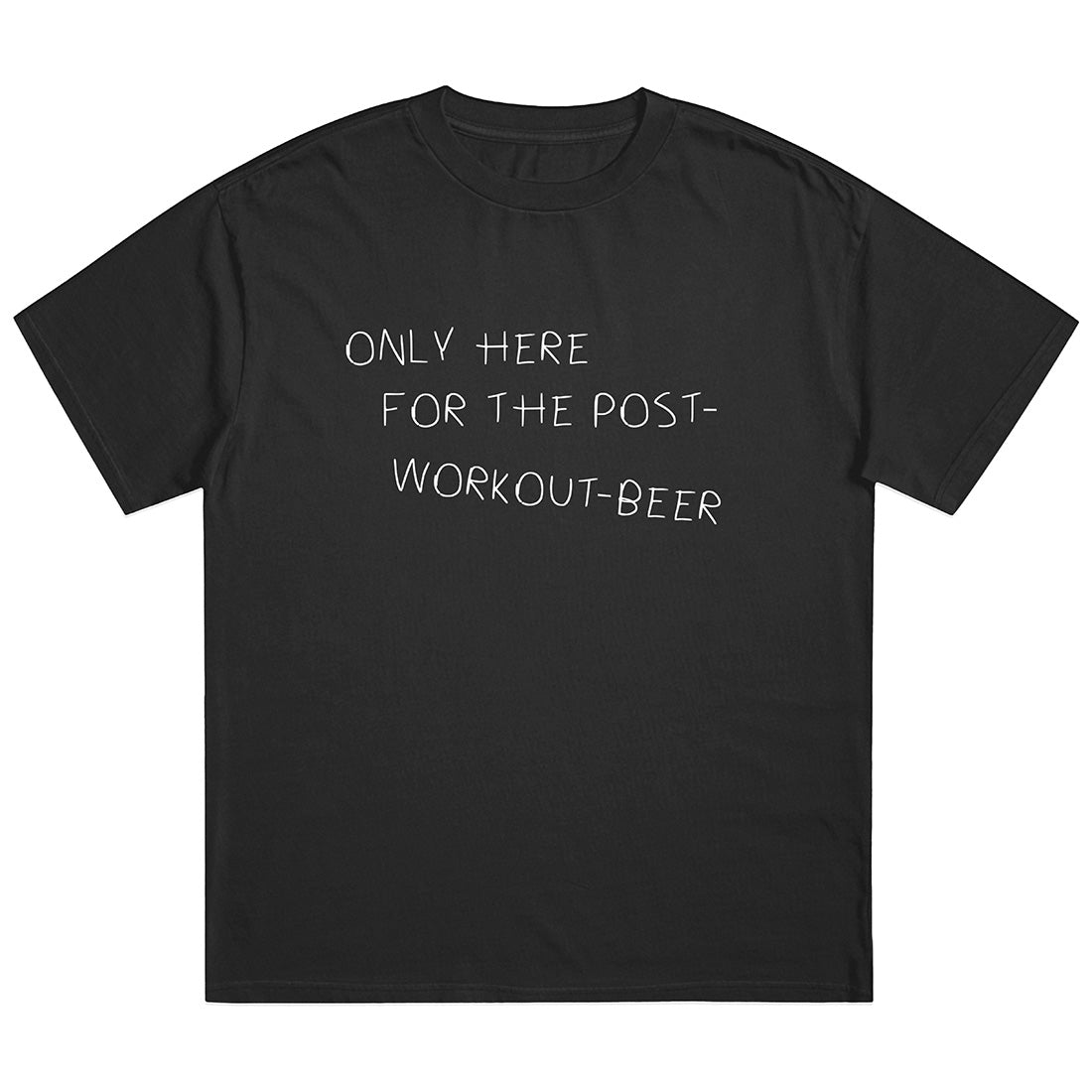 POST WORKOUT BEER - Premium Shirt Unisex