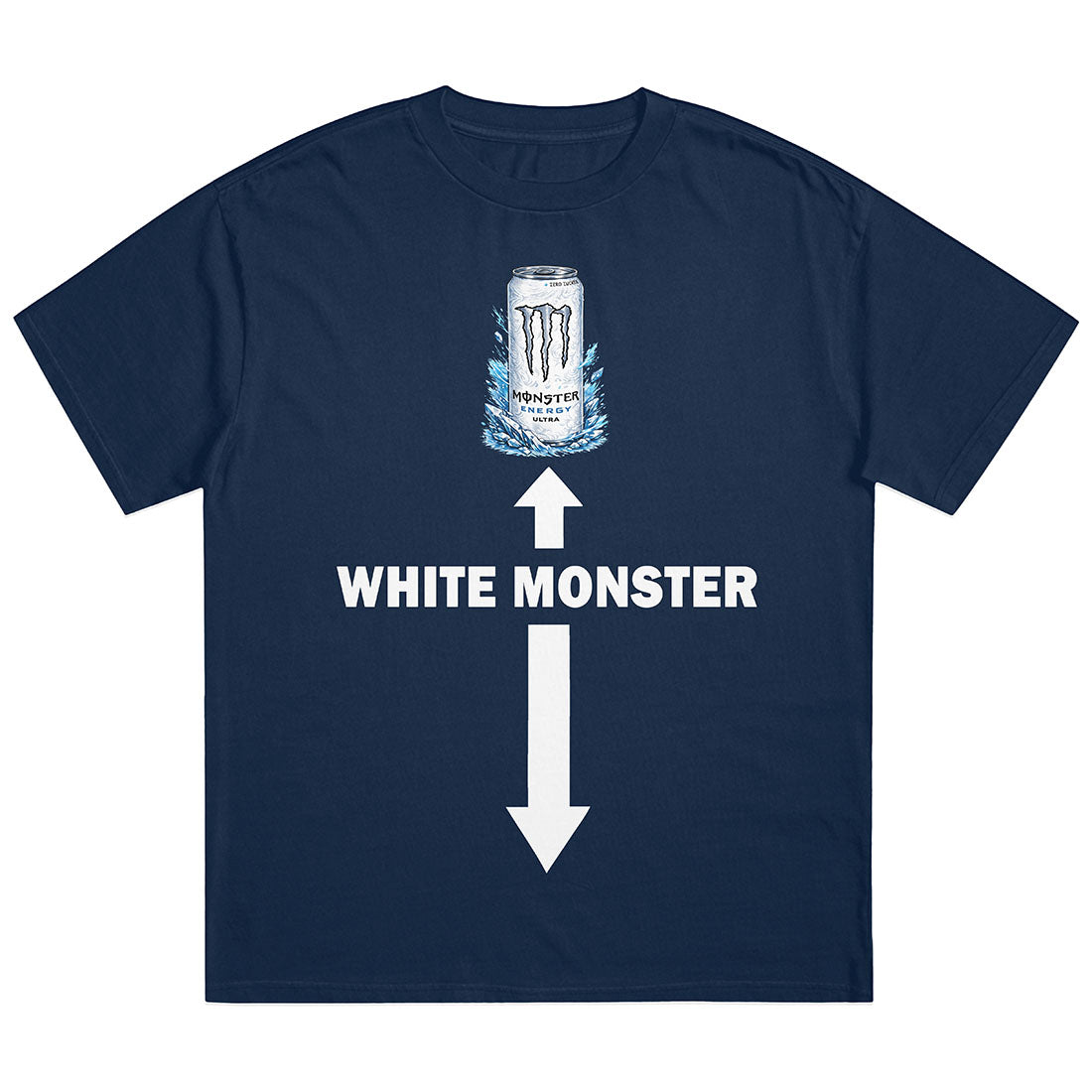WHITE MONSTER - Premium Shirt Unisex