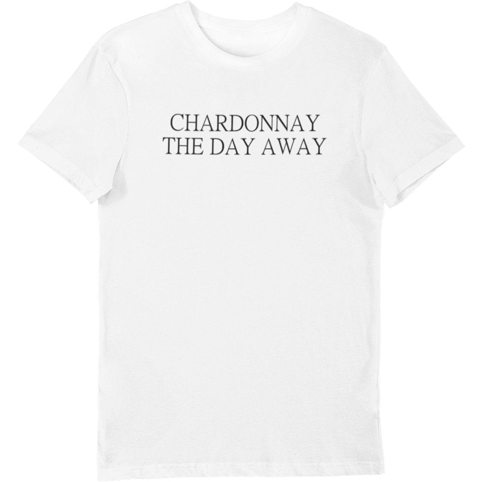 Chardonnay the day away - Bio Shirt Herren - Weinspirits