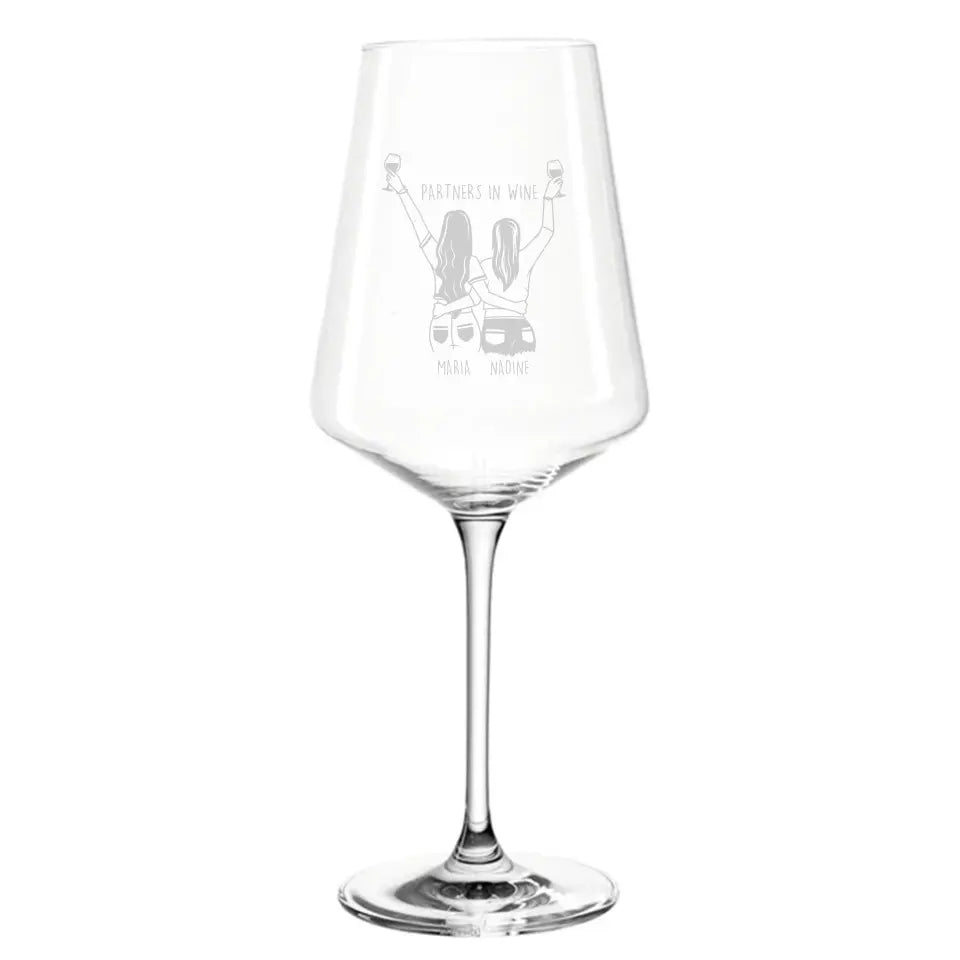 PARTNERS IN WINE - Personalisierbares Weinglas