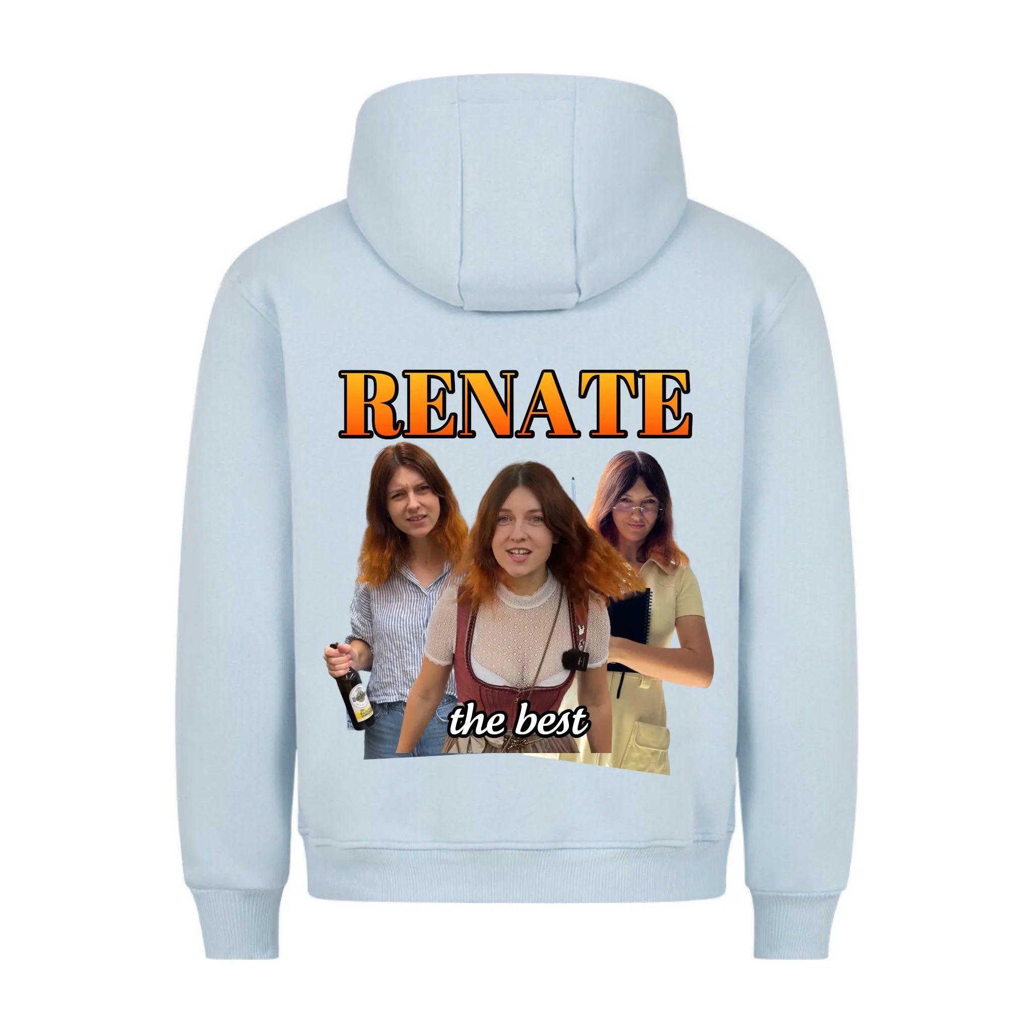 BEST GIRLFRIEND - Personalisierbarer Hoodie Backprint