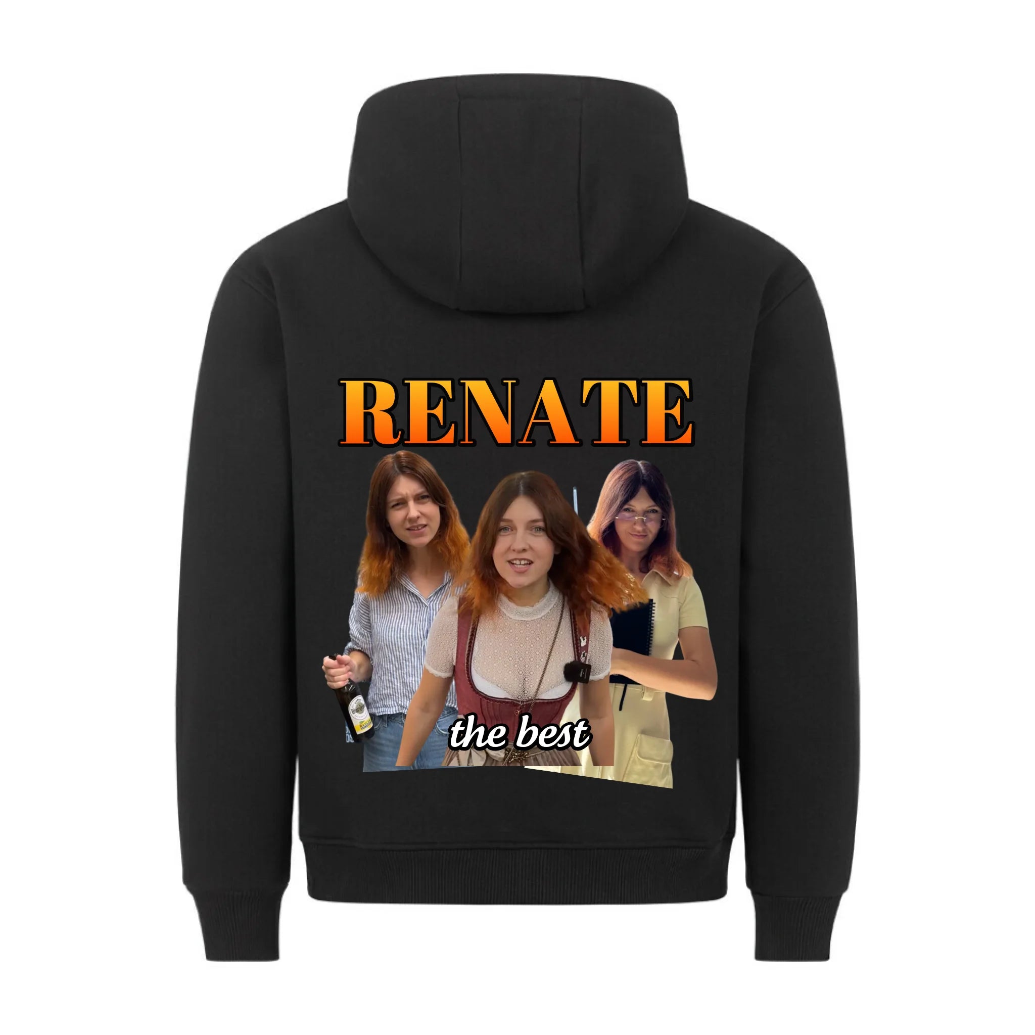 BEST GIRLFRIEND - Personalisierbarer Hoodie Backprint