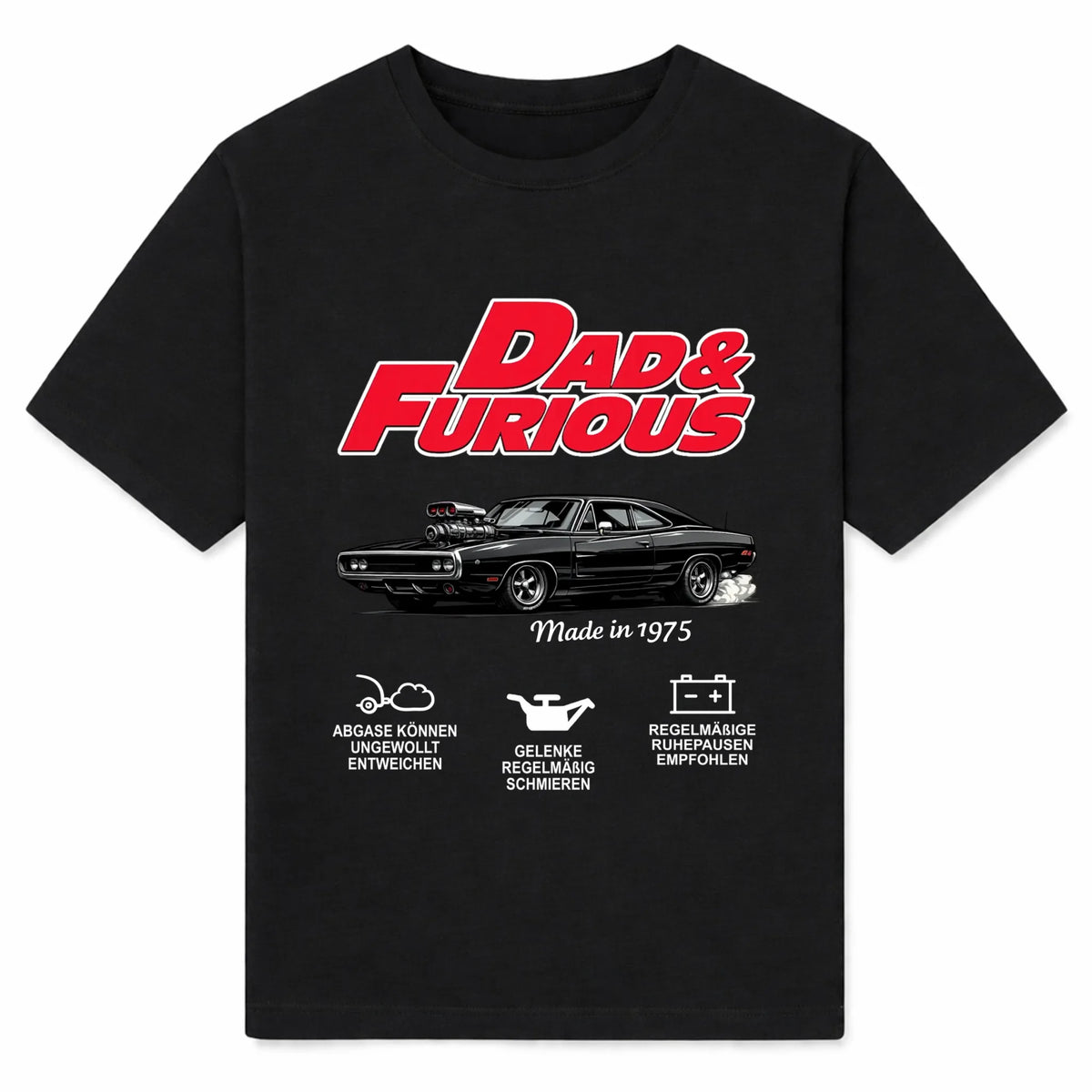 shirt black front