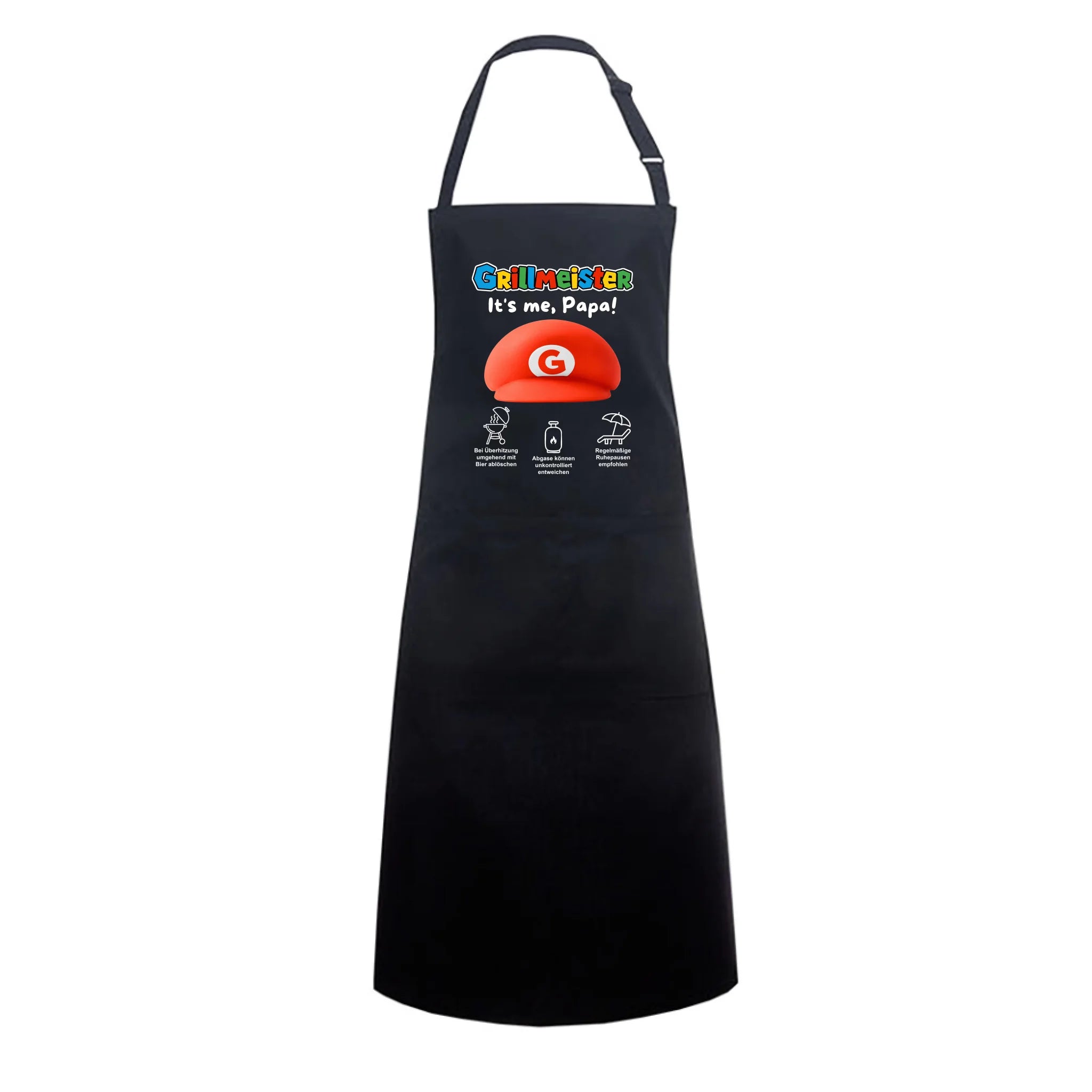 GRILLMEISTER PAPA - Personalisierbare Grillschürze