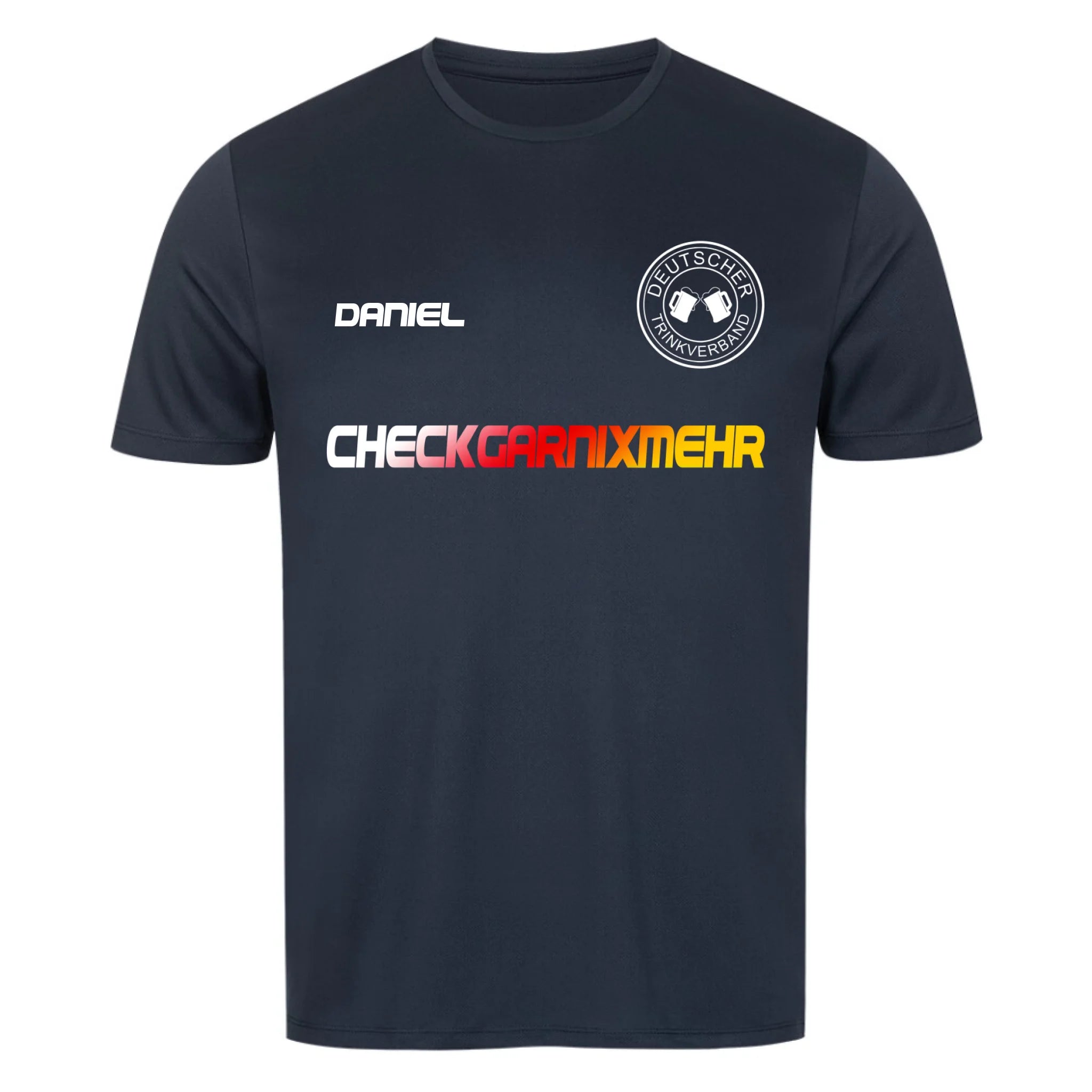 CHECKGARNIXMEHR - Personalisierbares Sport-Trikot