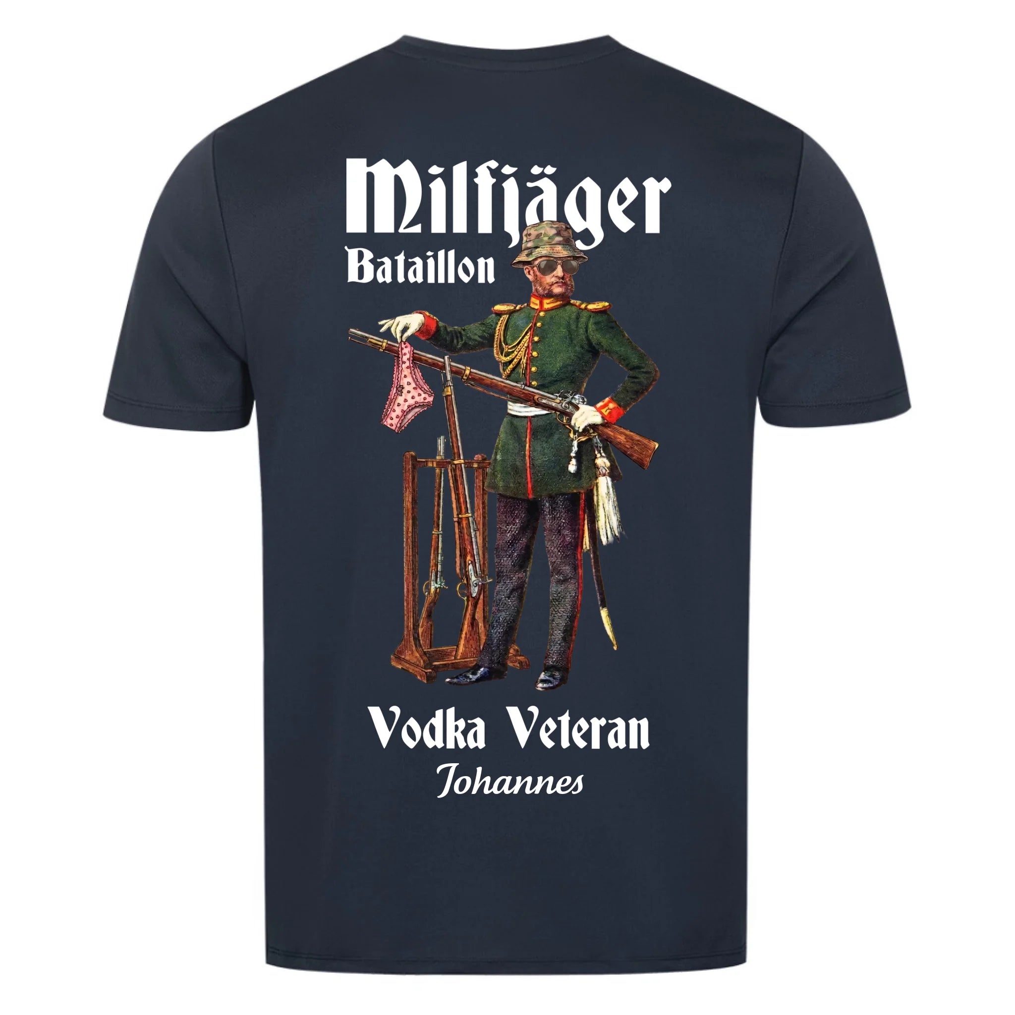 MILFJÄGER BATAILLON - Personalisierbares Sportshirt