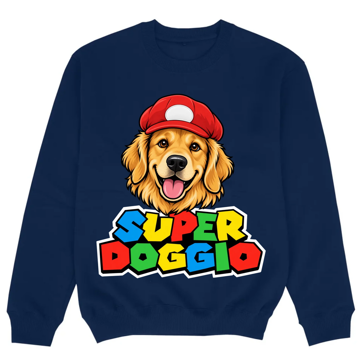 mockup sweater navy