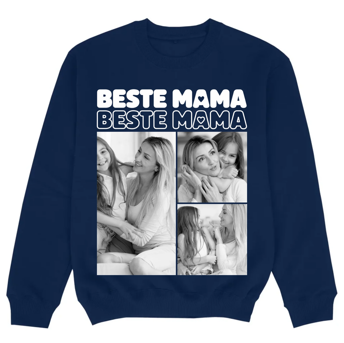 mockup sweater navy
