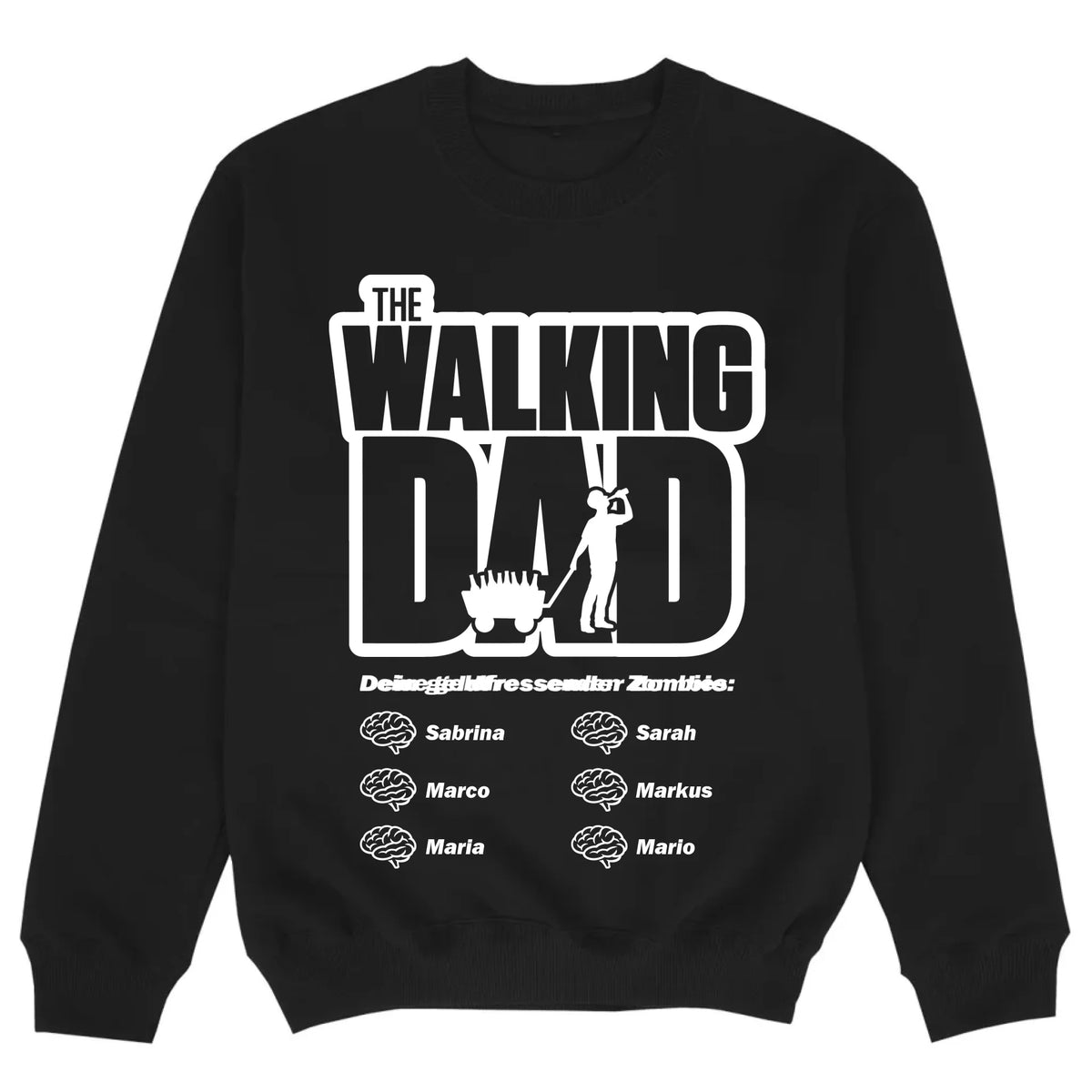 mockup sweater black