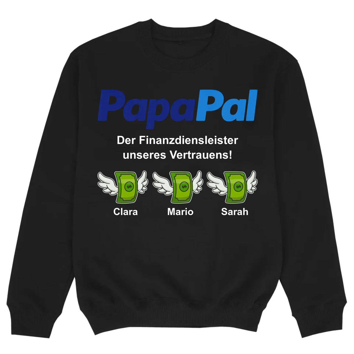 mockup sweater black