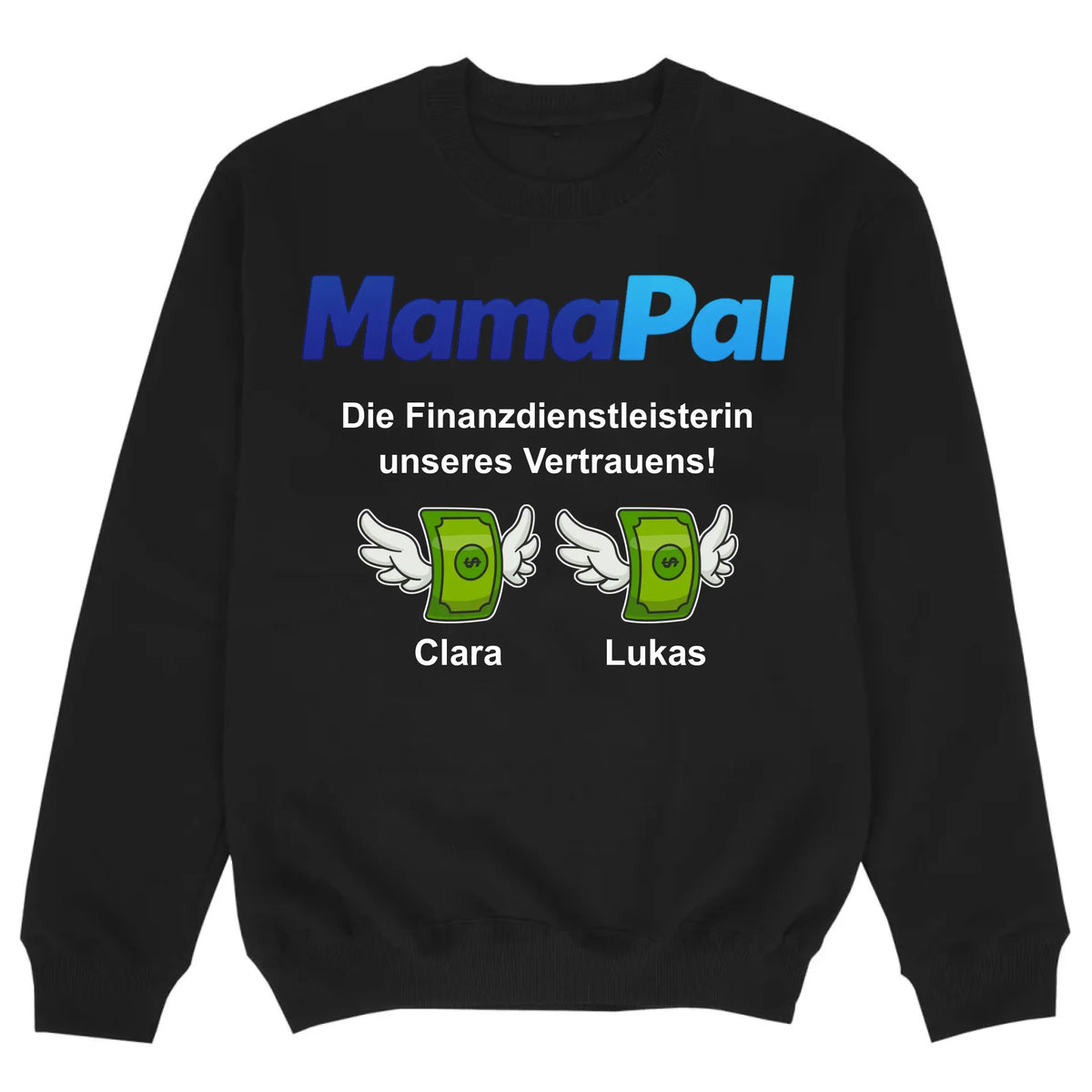 mockup sweater black