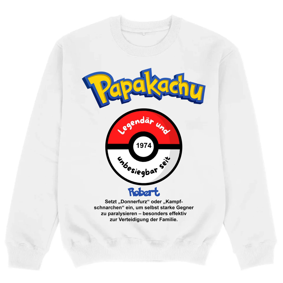 mockup sweater white