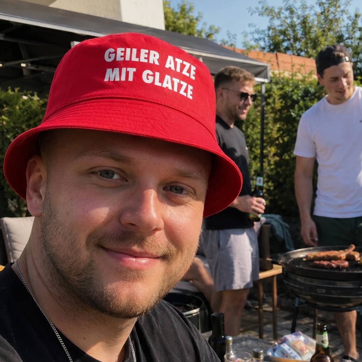 ATZE MIT GLATZE - Premium Bucket Hat