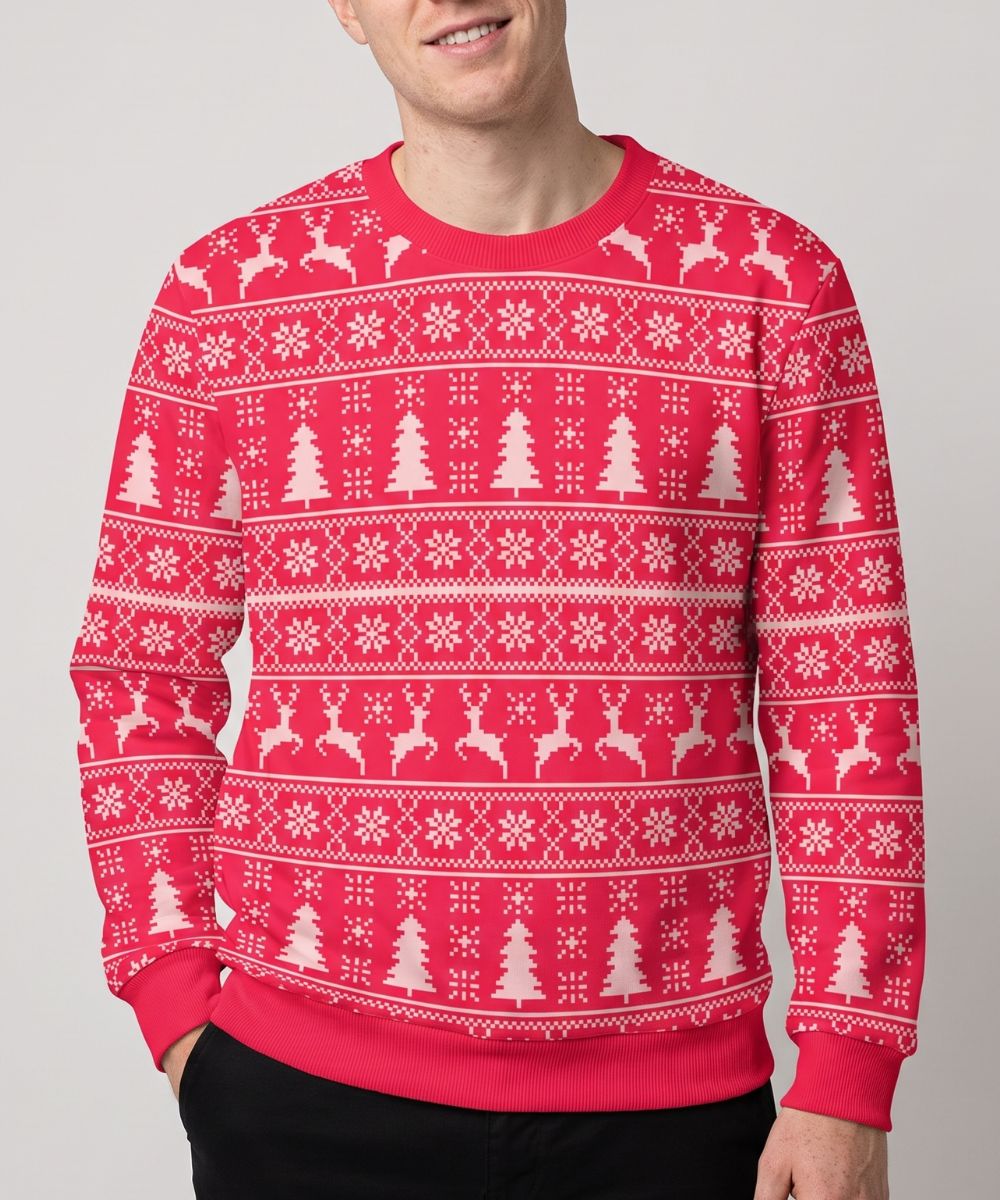 REINDEERS RED - Jersey Navideño Signature