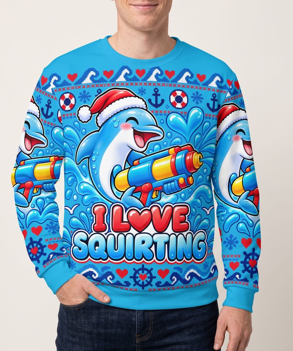 I LOVE SQUIRTING - Jersey Navideño Signature
