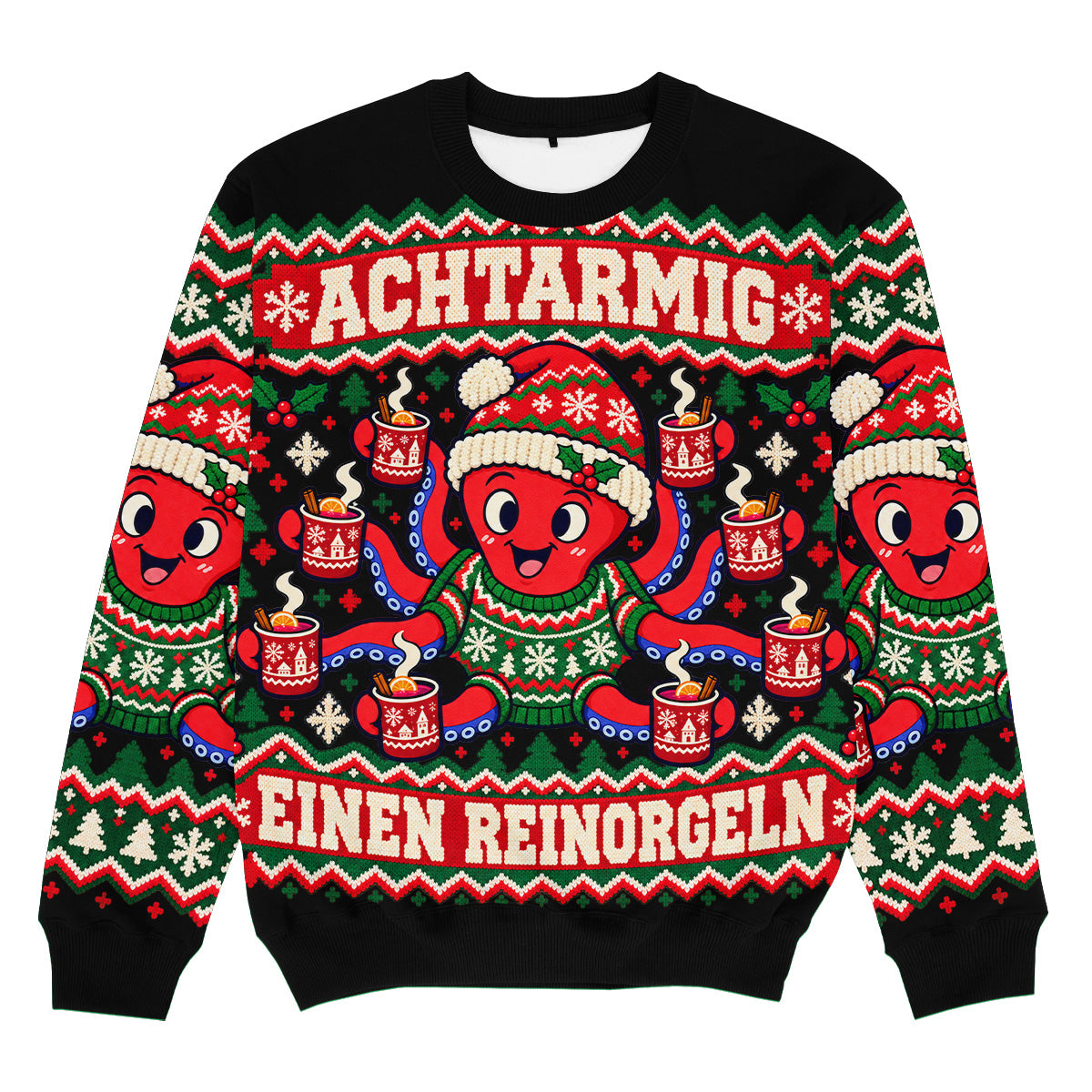 ACHTARMIG EINEN REINORGELN - Sudadera de Navidad Signature