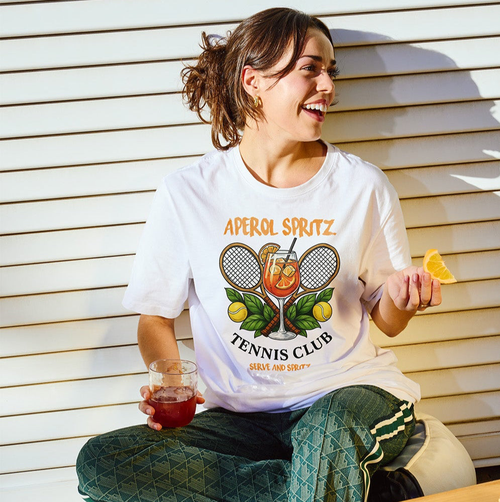 APEROL SPRITZ TENNIS CLUB - Premium Shirt Unisex