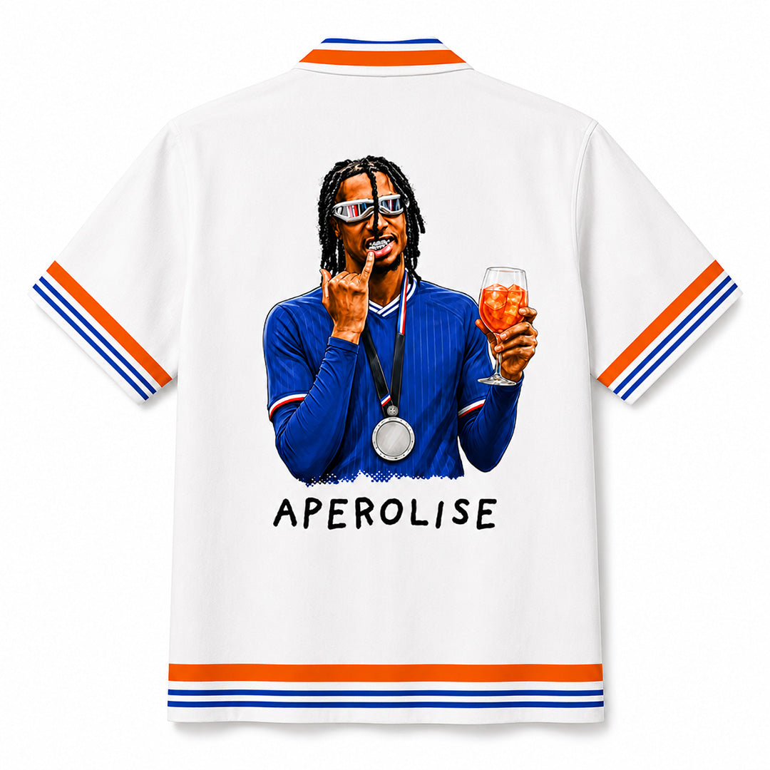 APEROLISE - Chemise hawaïenne haut de gamme