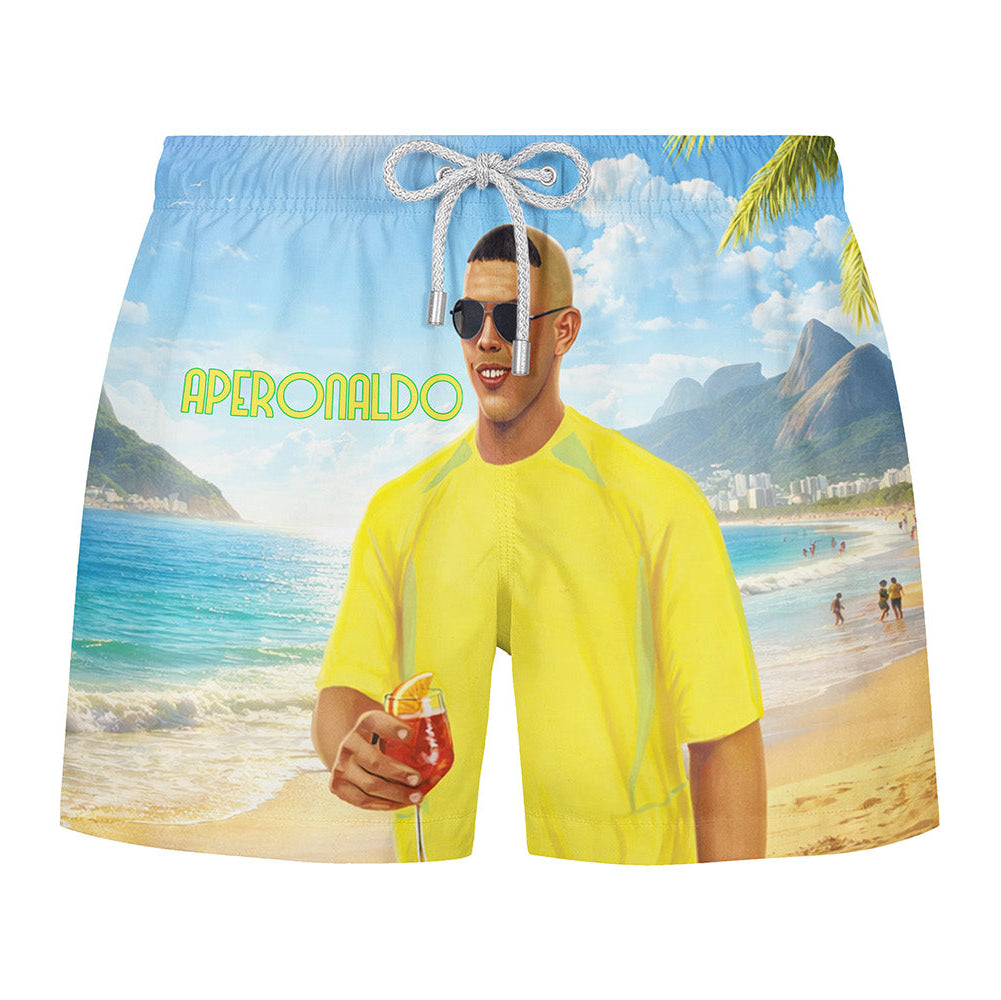 APERONALDO - Premium Badeshort Fullprint