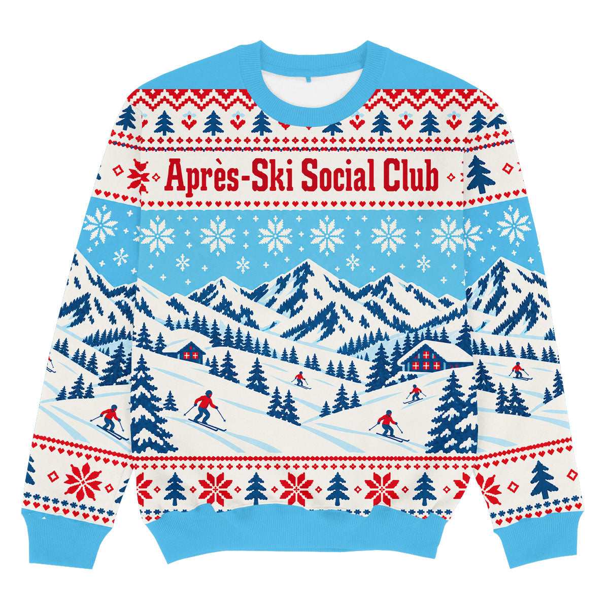 APRES SKI SOCIAL CLUB - Jersey Navideño Signature