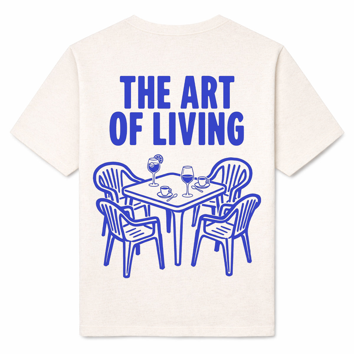 ART OF LIVING - Premium T-Shirt Backprint